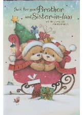 Just For You, Brother AndSister-in-Law With Love At Christmas